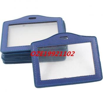 PortaTarjetas Azul Claro con Inscripción de Titular y ID