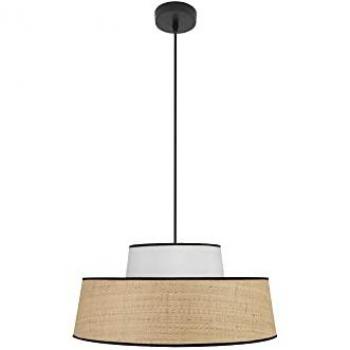Suspension réglable Jia 1 lumière Naturel/blanc