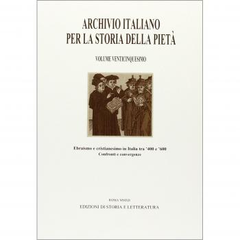 Archivio italiano per la storia della pietà. Vol. 25