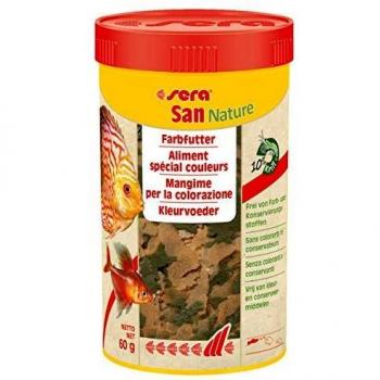 Sera San Nature Farbverstärker Flockenfutter 250 ml