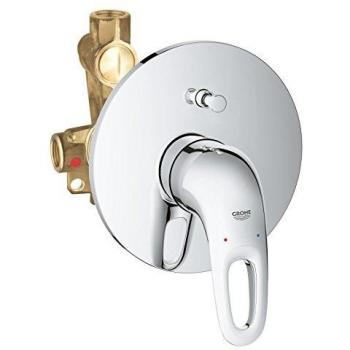 Eurostyle Wand-Brausebatterie mit Umsteller