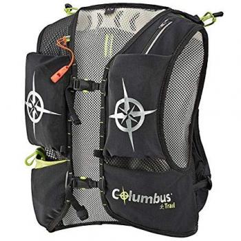 Colete de Hidratação Trail 5L Columbus Preto (M-L)