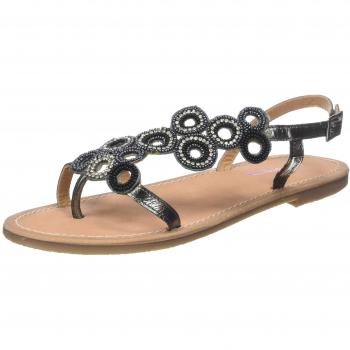 Sandalias con Correa de Tobillo Les Tropéziennes Oups, Mujer, Gris