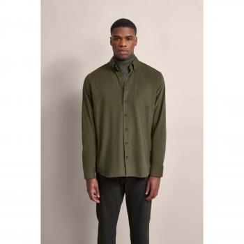 Langarmhemd BUGATTI, Herren, Gr. XL, 100% Baumwolle, unifarben