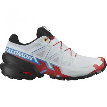Scarpe da corsa Salomon Speedcross 6 donna bianche