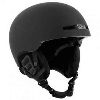 TSG Fly-Solid Black Helm S/M