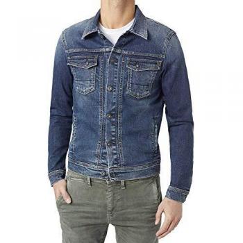 Pepe Jeans Rooster PM400815 Denim Jacket Azul X-Large Hombre