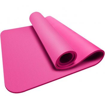 Mat para gimnasio de yoga de 10mm, fácil transporte