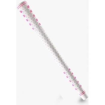 Carbon Yarn Golf Club Grip Midsize White Pink