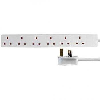 Way Power Strip Extension Lead 2m