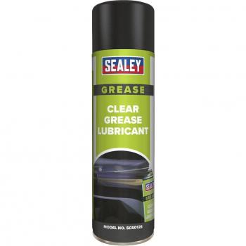 Sealey SCS012 Clear Grease Lubricant Spray 500ml