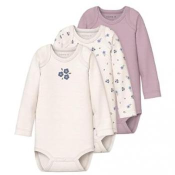 Name It Baby Langarmbody 3er Set Jet Stream