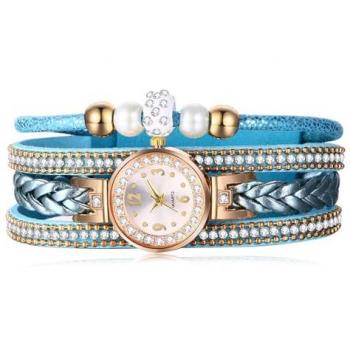 Orologio Vintage Blu Ciondolo