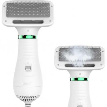 Smart Adjustable Pet Hair Dryer Comb for Dogs and Cats