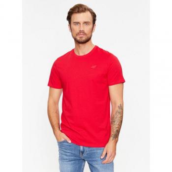 4F T-Shirt Rosso Regular Fit 2023 Collection
