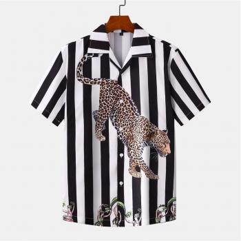 Camisa Harujuku Hombre MX008 con Estilo de Playa