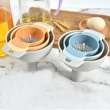 Strumento di Filtrazione 4 Funzioni: Olio, Liquido, Cibo, Vino