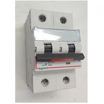 Legrand High-Arrival, Low-Departure DX³ Disconnect Switch with Vis Screws, 2-Pole, 230V~ to 400V~, 10A, Curve