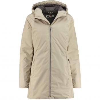 Parka femme coupe ajustée 38Z1726 Fix Hood couleur sable arabo