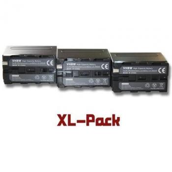Kit 3 batteries Li‑ion 6000 mAh – 7,2 V – Compatibles AMARAN AL-F7 & ALH-198C