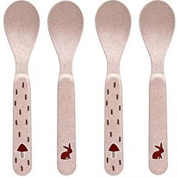 LÄSSIG Little Forest Rabbit Löffel Set für Kinder