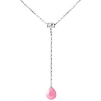 Collar de Corbata con Perla de Agua Dulce AAA+