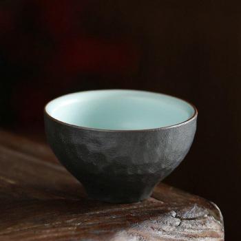Schwarze Porzellan Tee Tasse für Puer