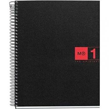 Cuaderno tapa de polipropileno A5 cuadricula 5 mm