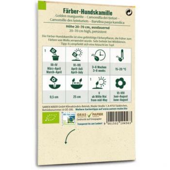 Organic Dyer's Chamomile Seeds