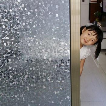 Self‑Adhesive 3D Cobblestone Curtain