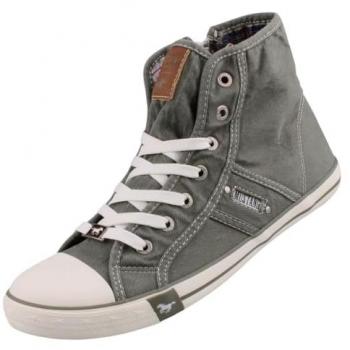 Baskets Montantes Femme Mustang GALLEGO Gris