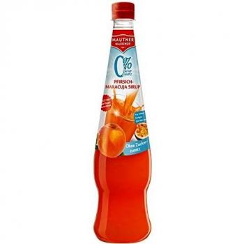 Pfirsich-Maracuja Sirup 0% Zucker