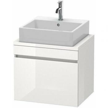 DS5300 Duravit Konsolenunterschrank – 60 × 48 cm, Leinen/Schiefer, 1 Auszug