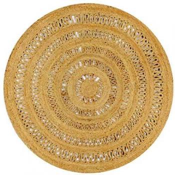 Handmade Jute Rug Braided 150 cm
