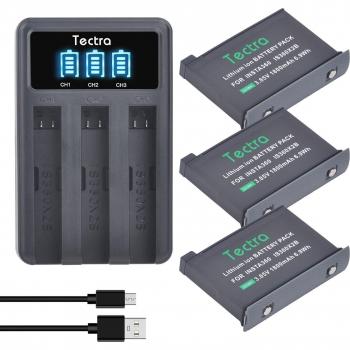 Batterie et Chargeur LED 3-Slots pour Insta360 ONE X2