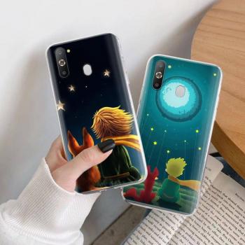 Husă TPU Il Piccolo Principe e la Volpe per iPhone 11 12 13 14 15 XR 7 8 X XS Pro Max Xiaomi Redmi 13C Note 9 Samsung A22 S23 S24 Ultra Plus VIVO Samsung A70 pelle di bufalo