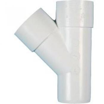 Waste ABS Junction 45° White 32mm