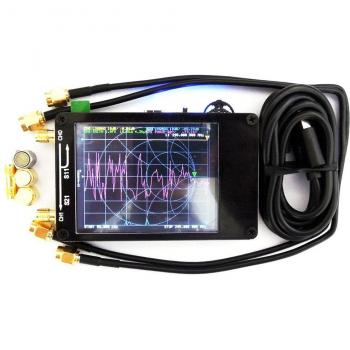 NanoVNA 50 kHz–900 MHz Digitaler VNA mit Touchscreen – Kurzwelliger Antennenspektrumanalysator für MF bis UHF