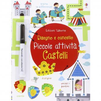 Castelli. Piccole attività. Disegno e cancello. Ediz. illustrata. Con gadget