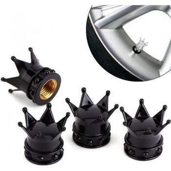 Tapas de válvula de neumático para coche y motocicleta, 4 piezas