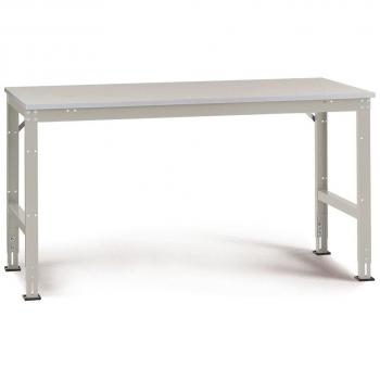 Manuflex Arbeits-Grundtisch UNIVERSAL Standard (1500 × 800 mm) – Melaminplatte