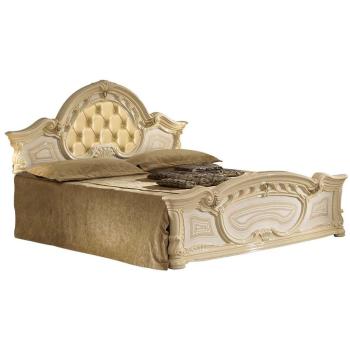 Lit Adulte Beige Tête de Lit 180x200