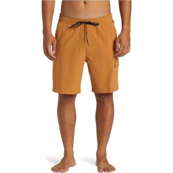 Quiksilver AMF-19 Taxer Cargo Boardshorts – Braun für Männer