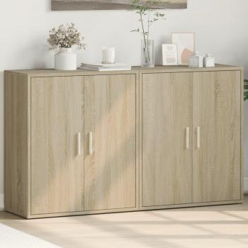 Buffet d’entrée chêne Sonoma 60×31×70 cm – vieXL
