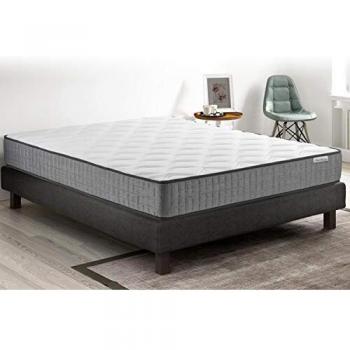 Pack Bien-Être 140x190 : Matelas Mémoire de Forme & Sommier Ergo Royal