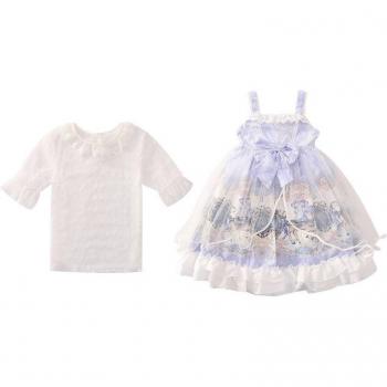 Kids' Japanese Kawaii Lace Dress