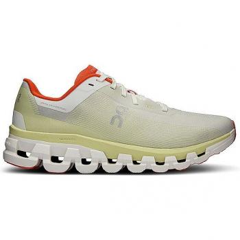 Scarpe da running On Cloudflow 4 bianche verdi arancioni