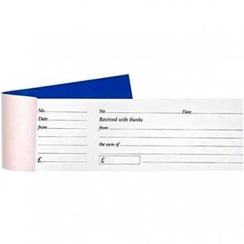Cash Receipt Book Tear Off 80 Receipts 79x202mm 4091793