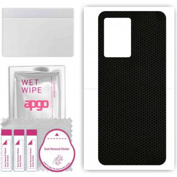Capa Protectora de Piel APGO para la Parte Trasera Realme Narzo 50 Pro 5G – Wrap, Foil, Vinilo – Estilo Matriz
