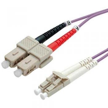 Cavo Roline Fibra Ottica 1.00 m LC-SC 50/125 µ Multimode OM4